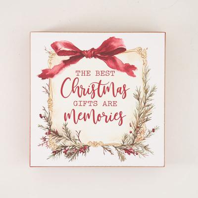Best Christmas Gifts Block Sign