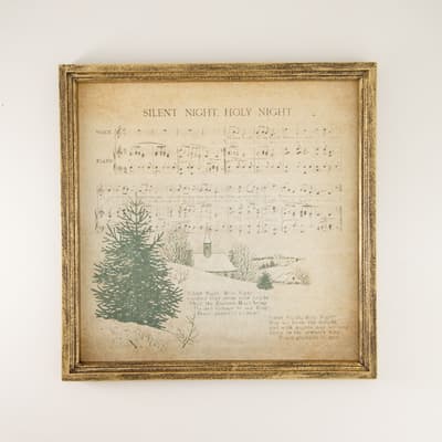 Silent Night Wall Hanging