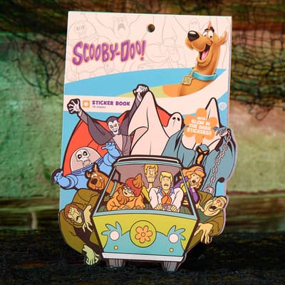 Scooby Doo Mystery Machine Sticker Book