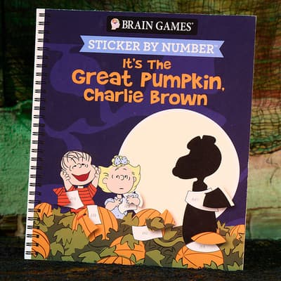 Brain Games Peanuts Sticker By Number