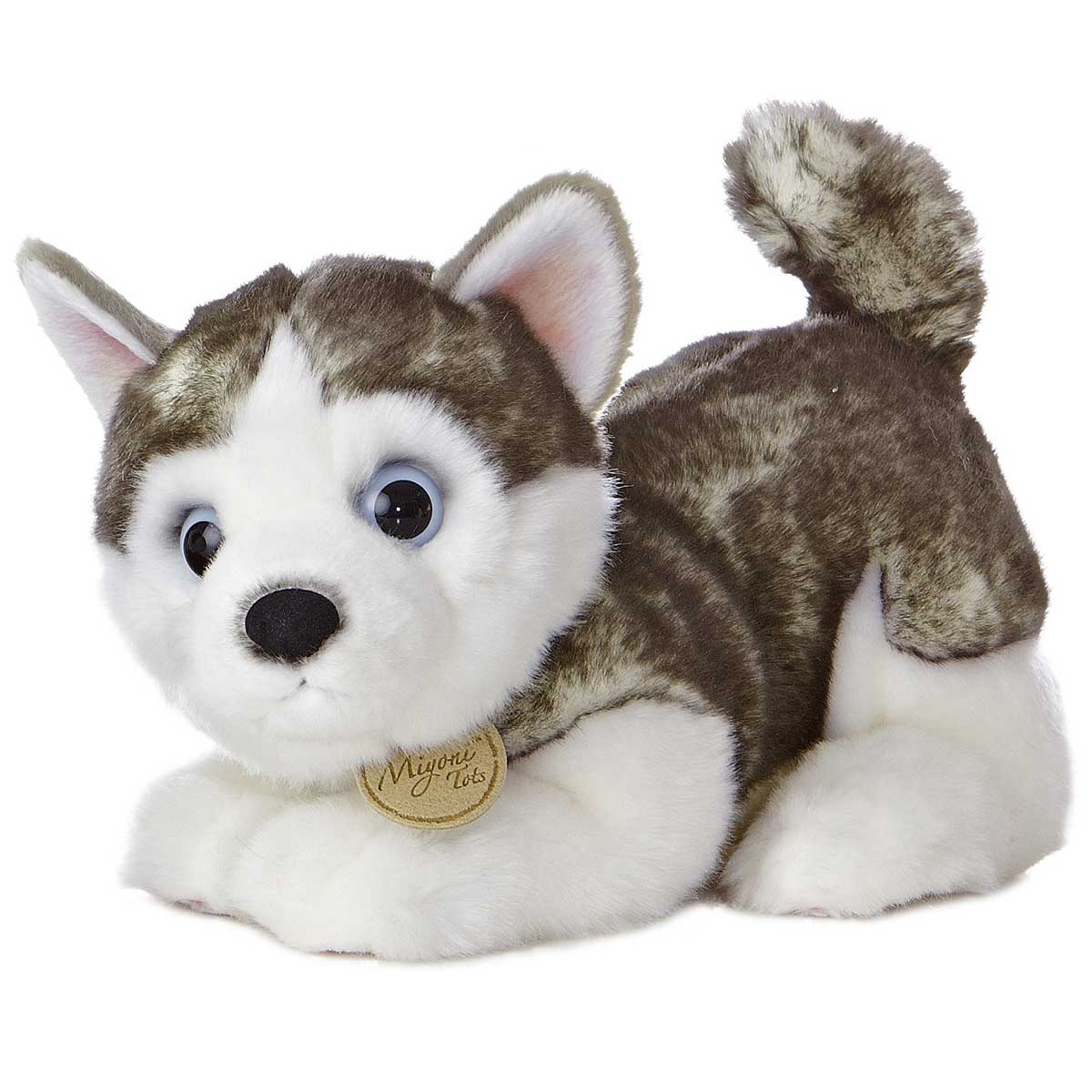 husky puppy stuffed toy