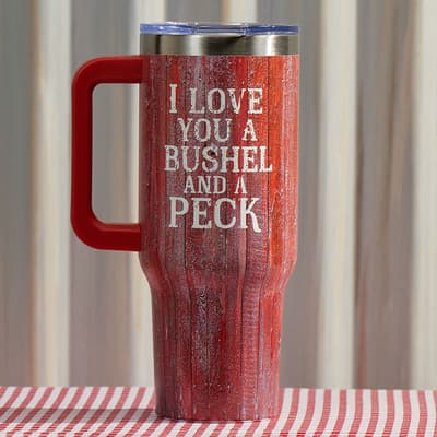 Bushel and A Peck 40 Oz. Tumbler