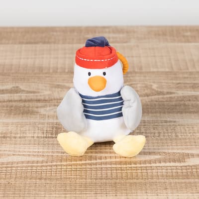 Seagull Plush Lovey with Teether
