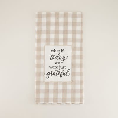 What If Today Tea Towel