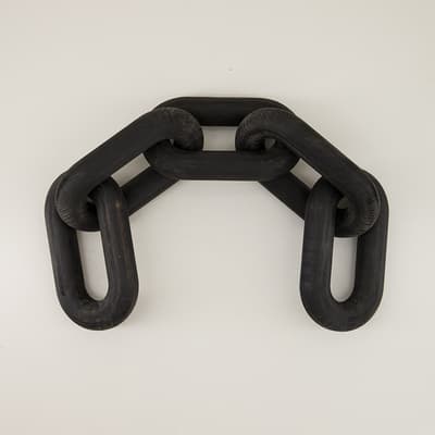 Chunky Wood Chain Link