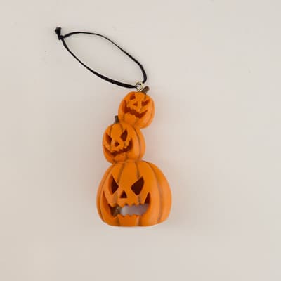 LED Stacked Jack O Lanterns Ornament