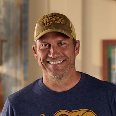 Cracker Barrel Brown OFA Trucker Hat