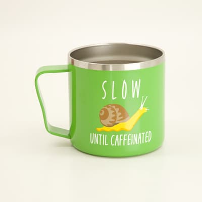 Slow Until Caffeinated 16 Oz. Mug