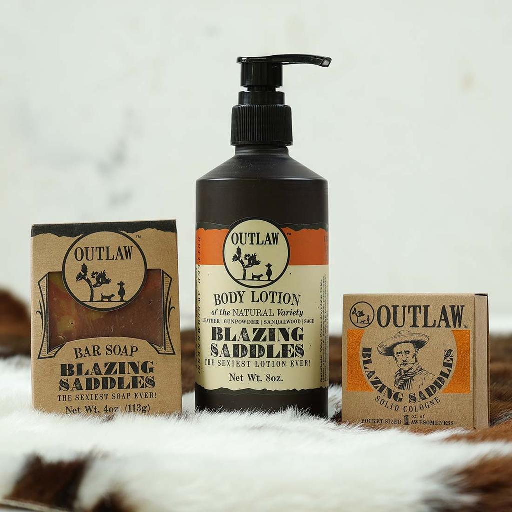 Blazing saddles best sale solid cologne