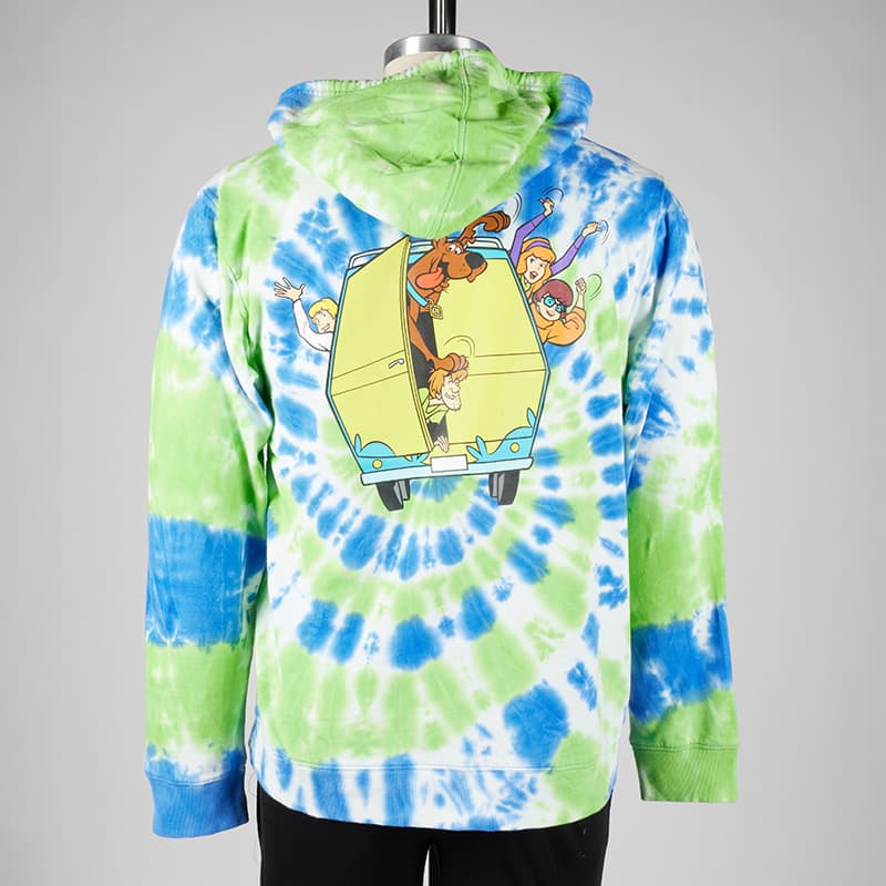 Scooby doo tie dye hoodie new arrivals