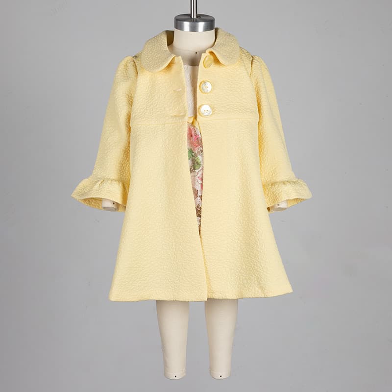 Infant dress outlet coat