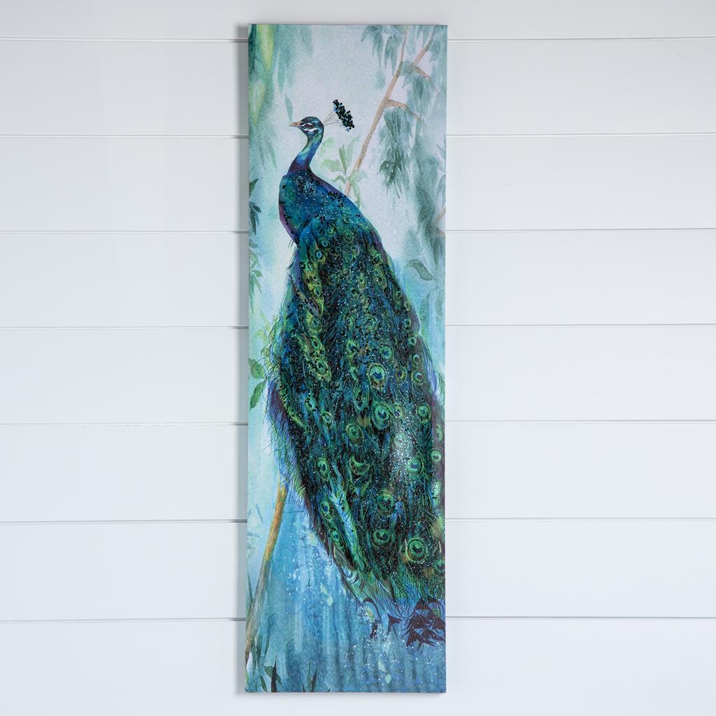 Canvas original, 5×7, wooden photo hotsell frame, painting on canvas, peacock painting, peacock decoration