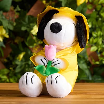 10" Raincoat Snoopy Plush