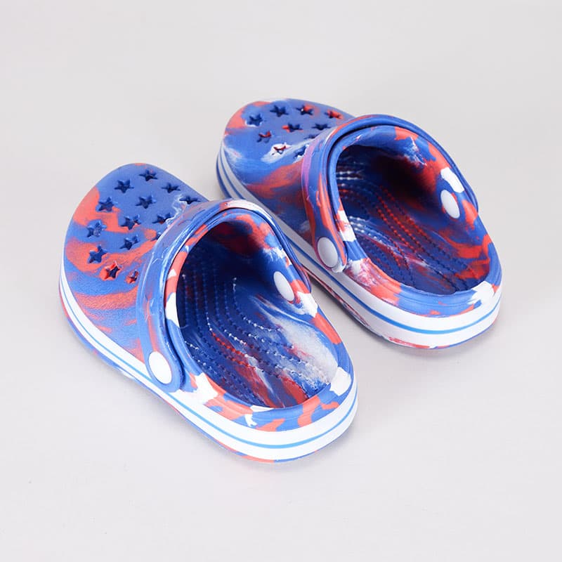 Blue clog sandals deals