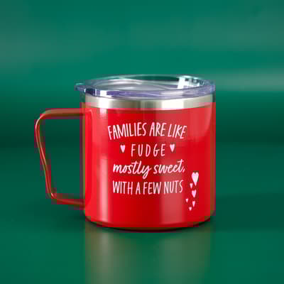 Family Like Fudge 16 Oz. Stainless Mug