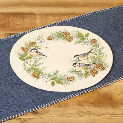 Chickadee Braided Placemat