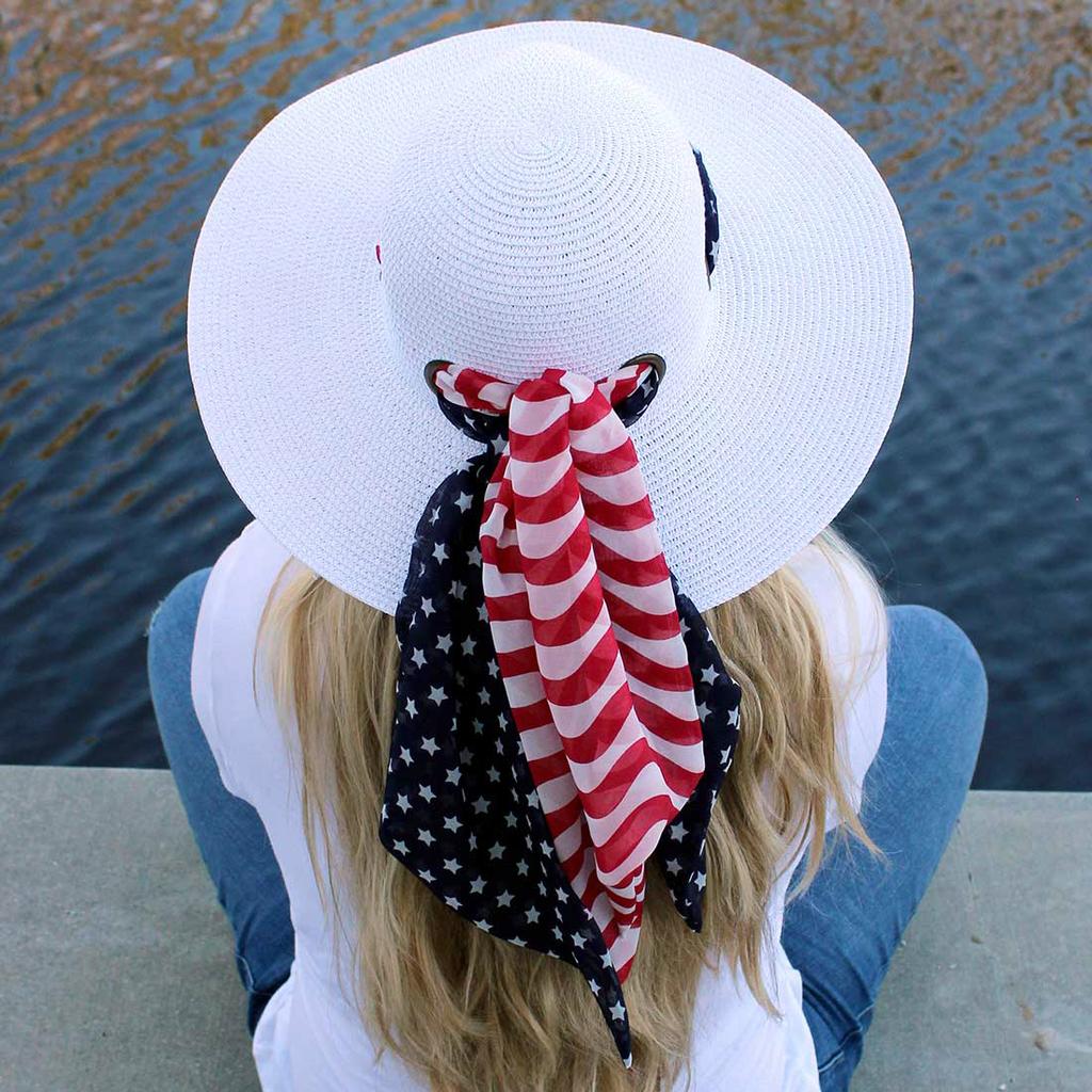 American flag 2024 sun hat