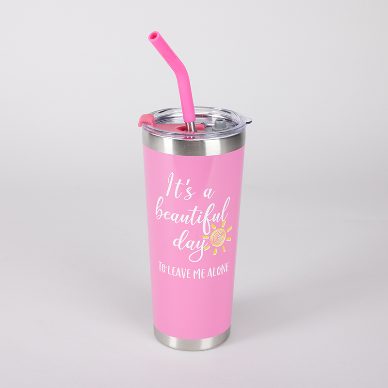 Cute As Can Bee 22 Oz. Tumbler with Straw - Cracker Barrel