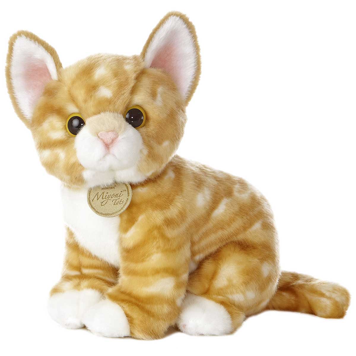 Stuffed animal deals orange cat