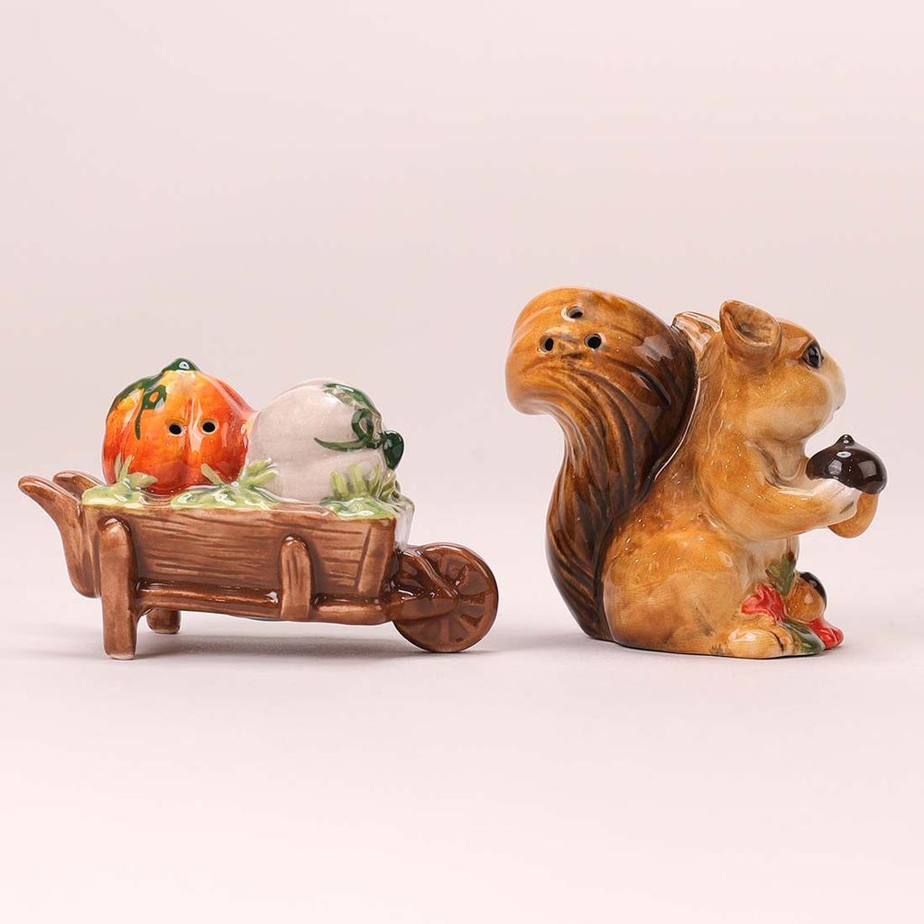 Streamline Squirrel and Acorn Salt and Pepper Shaker Set The Nut House