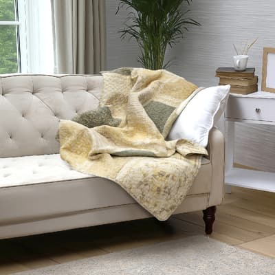 Donna Sharp Meadow Cotton Throw Blanket