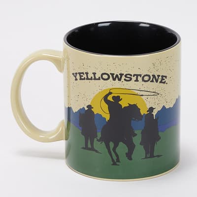 Yellowstone Silhouette 20 Oz. Ceramic Mug