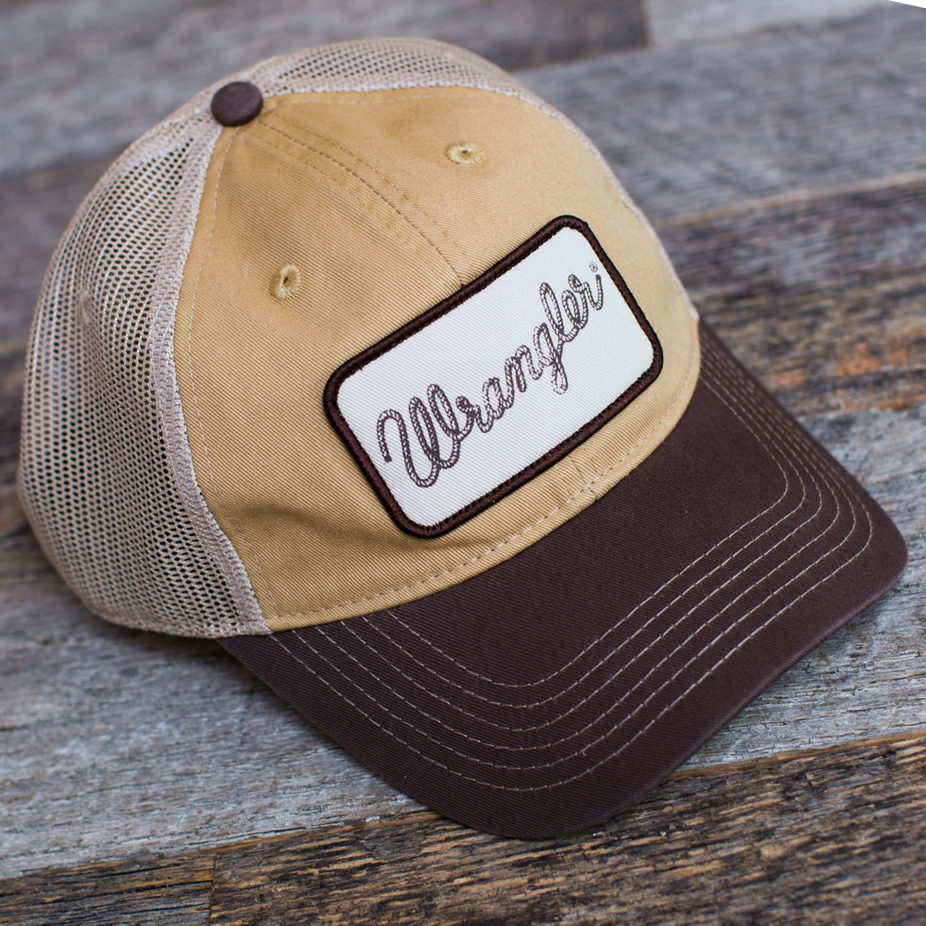wrangler trucker hat