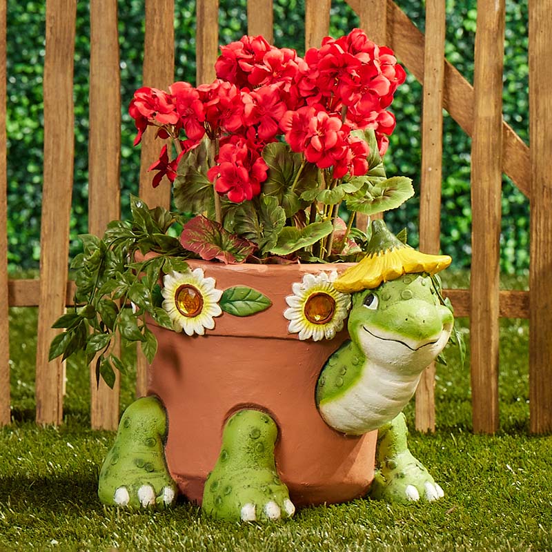 Turtle Planter Cracker Barrel