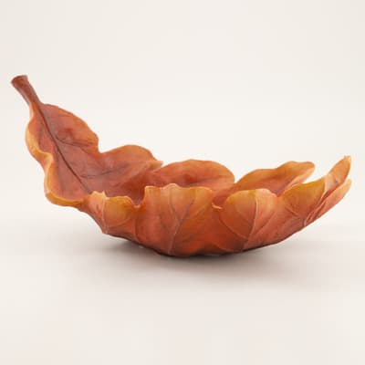 Oak Leaf Decorative Bowl