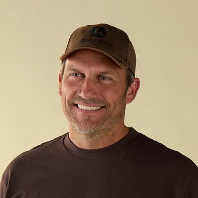 John Deere Barb Wire Hat