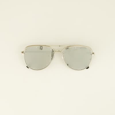 Sparkle Trim Aviator Sunglasses