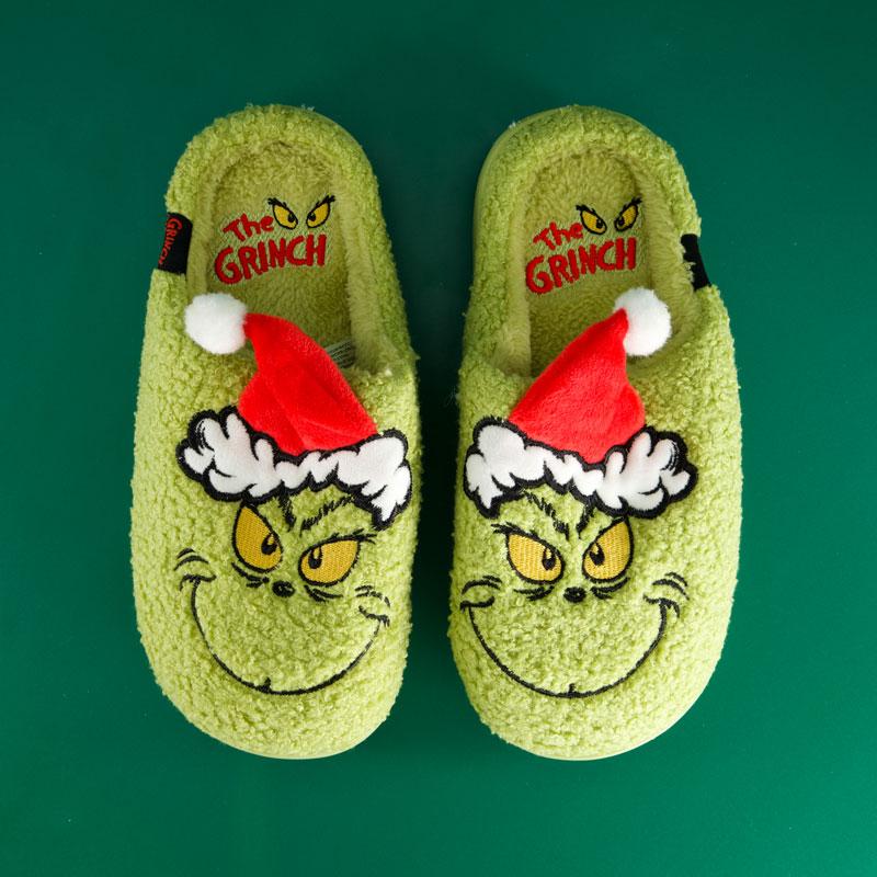 Grinch Slippers - Cracker Barrel display picture 1