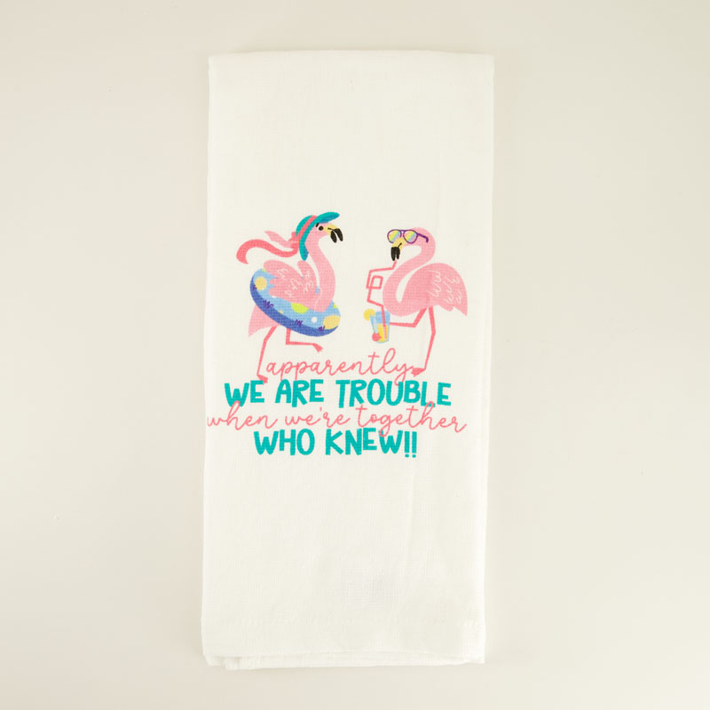 Cracker Barrel Flamingo Towels - Thumbnail 4