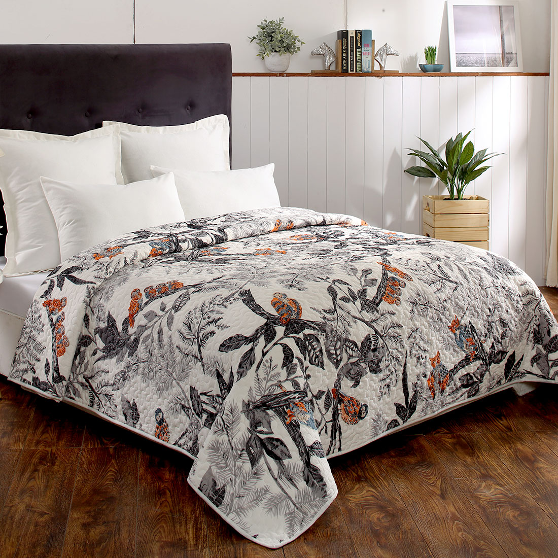 Owl Print Quilt King Cracker Barrel