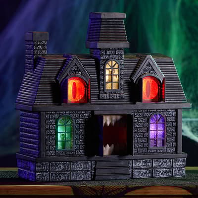 Animated Haunted House with Projection