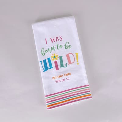 Born To Be Wild Dual Purpose Towel