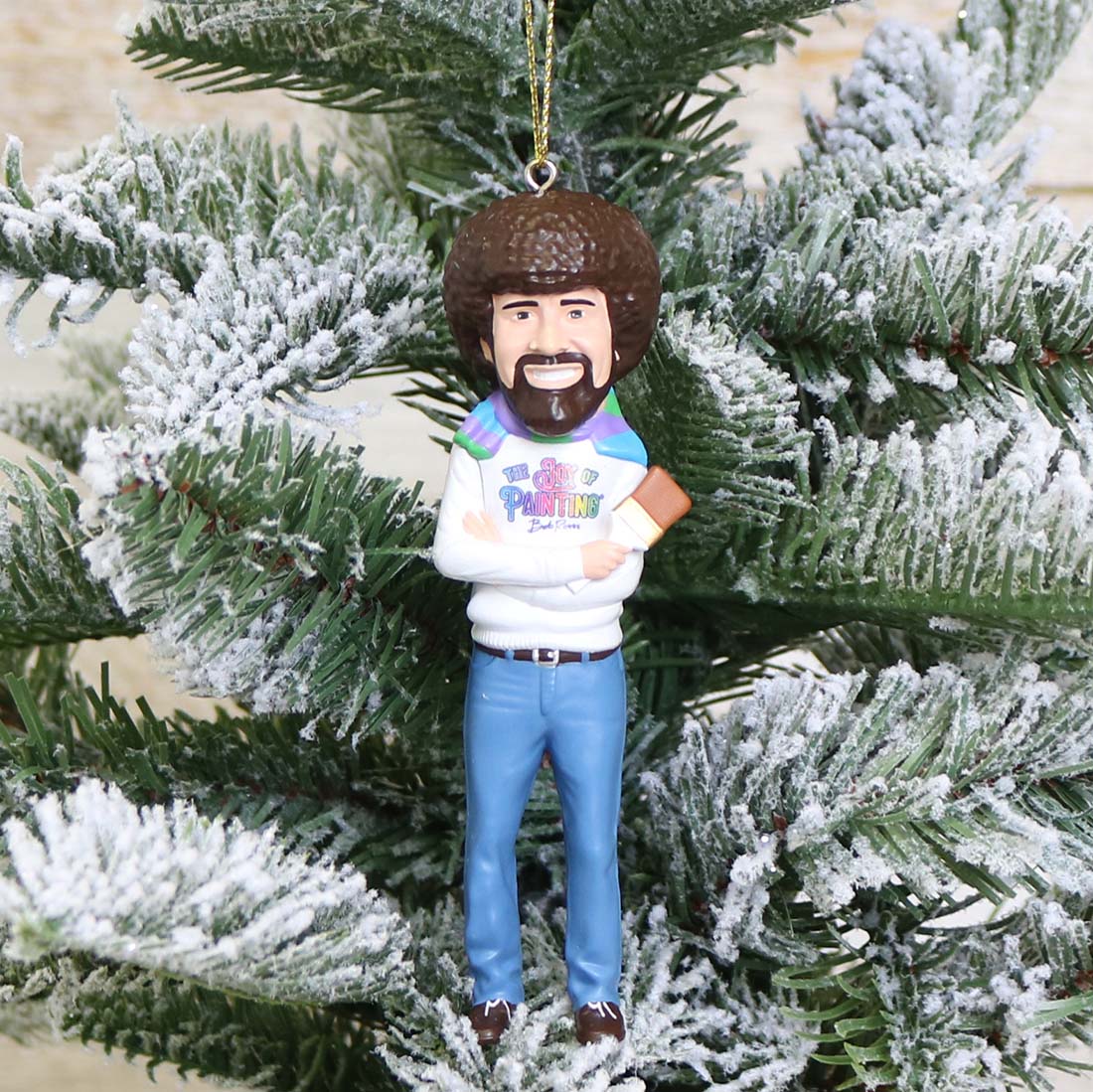 Bob Ross Ornament