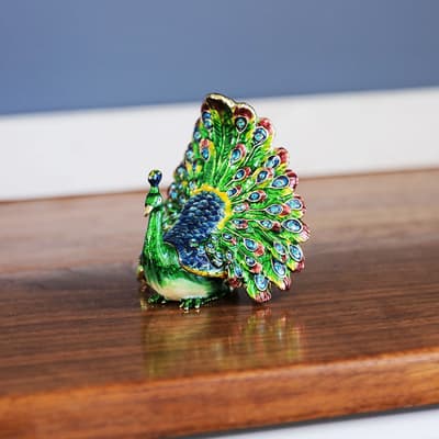 Peacock Decorative Box