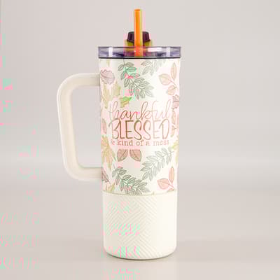Kind Of A Mess 20 Oz. Tumbler with Handle