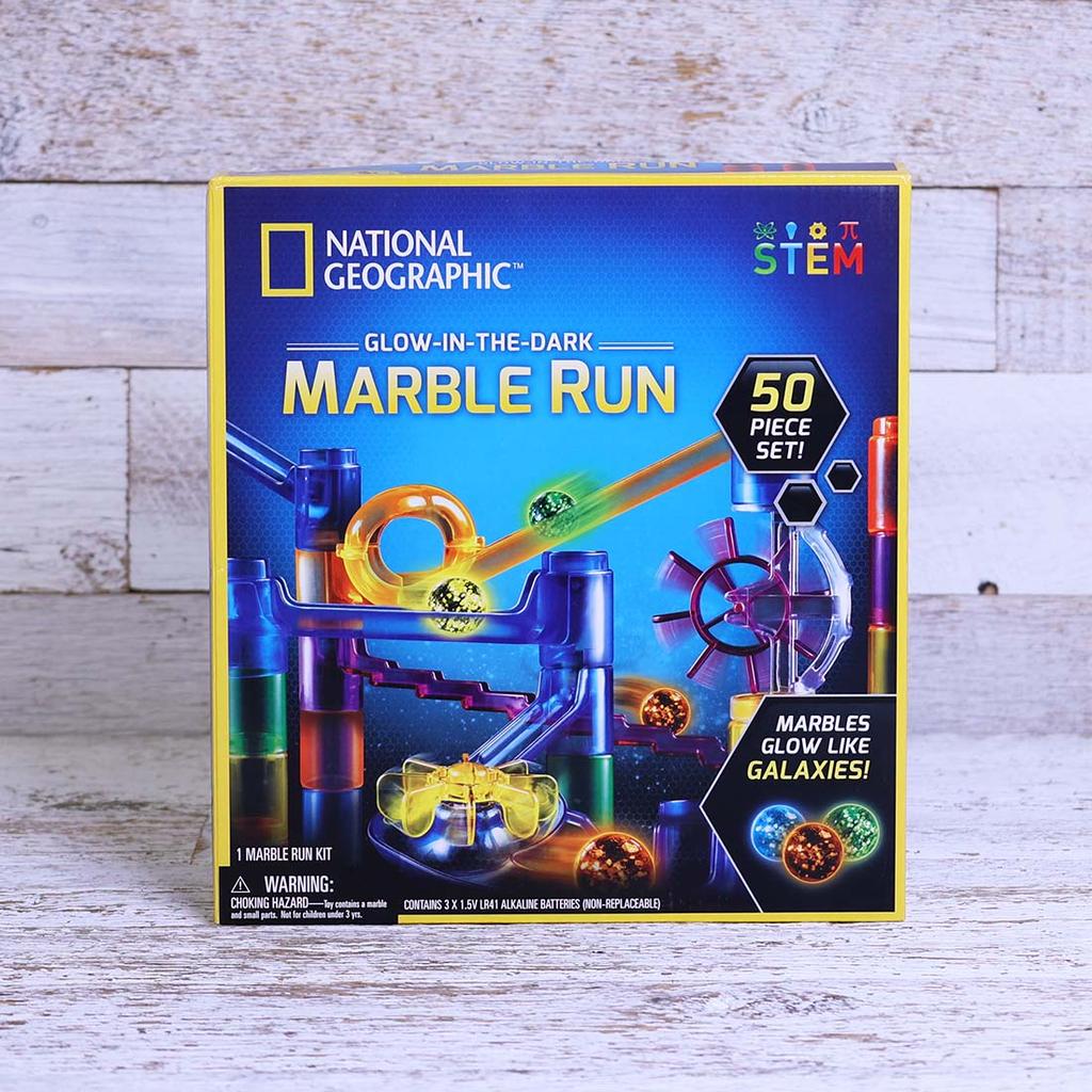 Glow store marble run