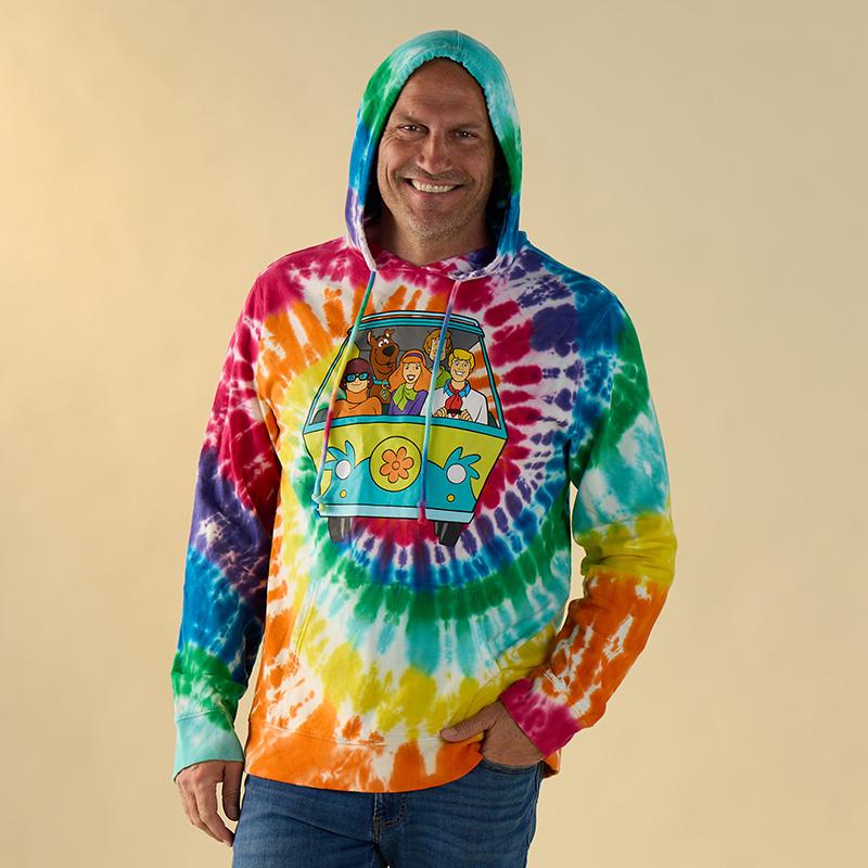 Scooby Tie-Dye Hoodie - Cracker Barrel