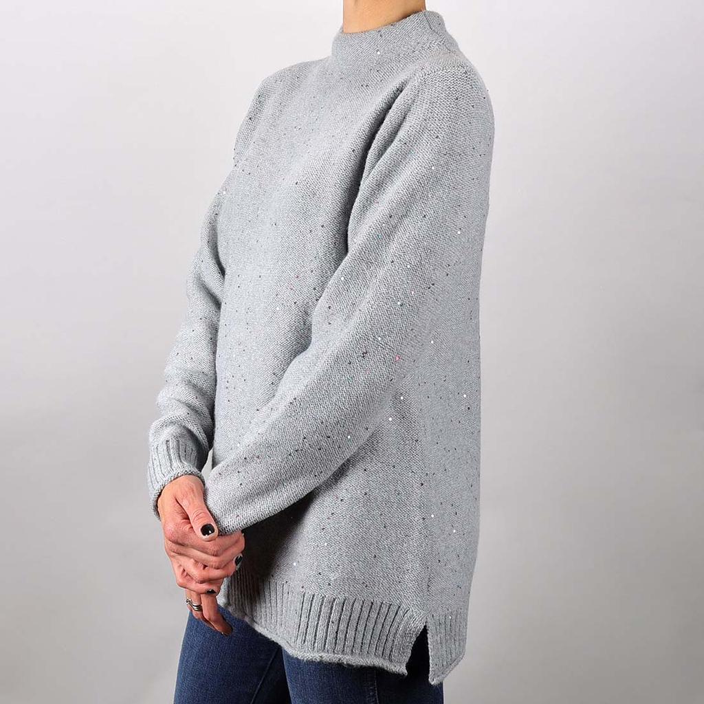 Grey sparkle outlet sweater