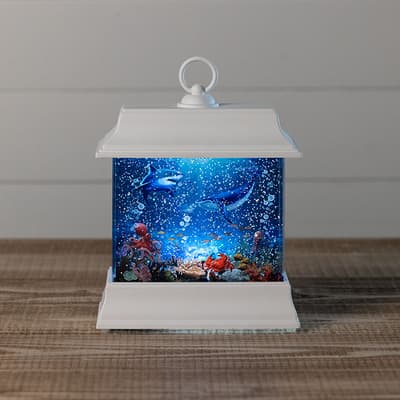 Fish Aquarium Glitter Globe
