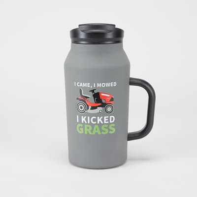 Kicked Grass 40 Oz. Basin Tumbler