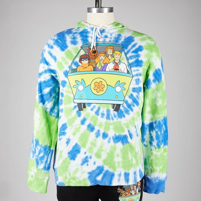 Tie dye scooby sales doo sweatshirt