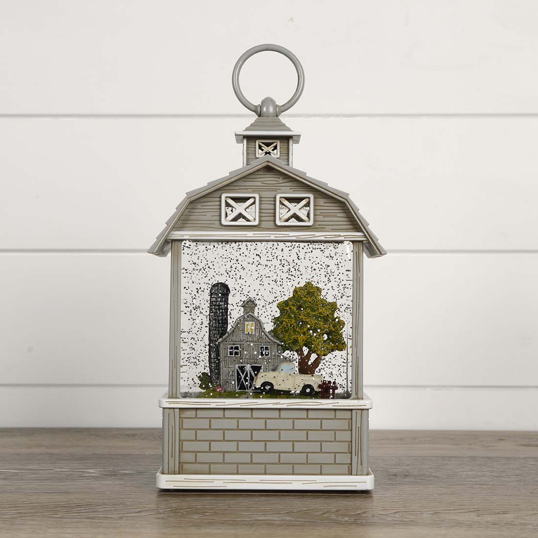 Barn Glitter Globe Cracker Barrel