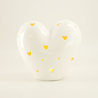 LED Ceramic Heart
