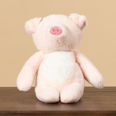 13" Rowan Pig Bean Bag Plush