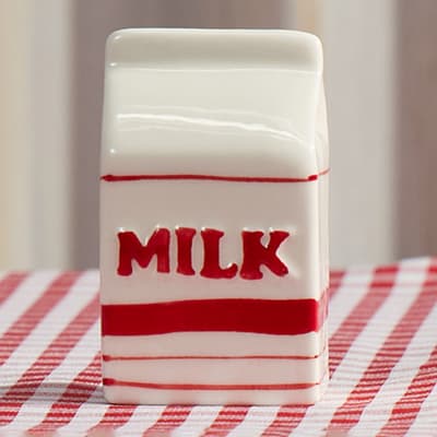 Milk Carton Mini Salt Shaker