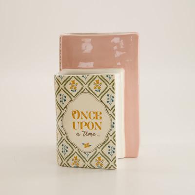 Ceramic Faux Book Vase